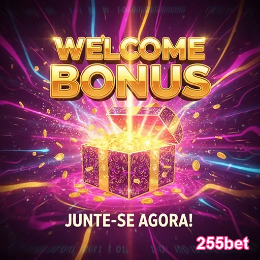 Imagem promocional do site 255bet destacando o bônus 05 para jogadores de apostas esportivas e cassino