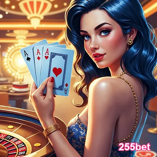 Imagem de cassino na 255bet, com destaque para jogos de azar e apostas online no site 255bet