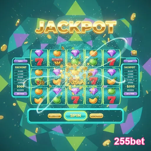 Tela de slots confiáveis na 255bet Brasil